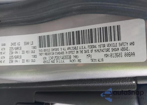 2015 Jeep Cherokee Limited from USA, damaged, VIN 1C4PJMDB1FW635538